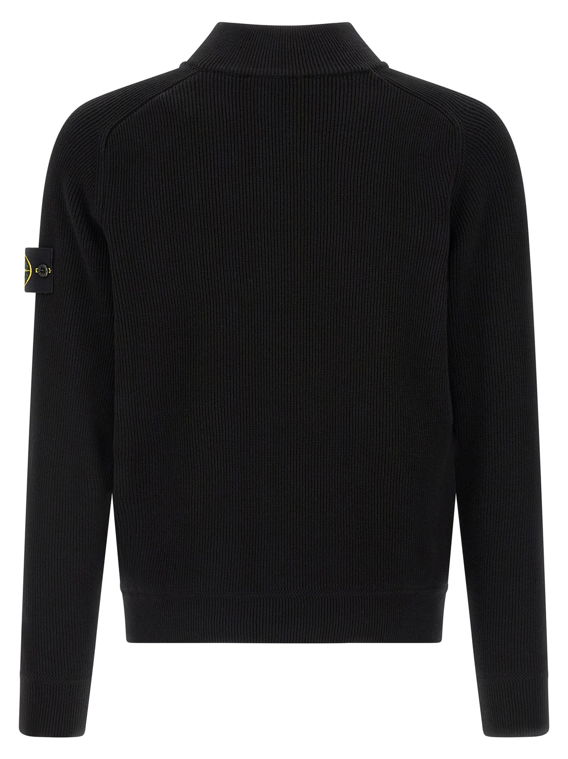 Black Cotton Cardigan