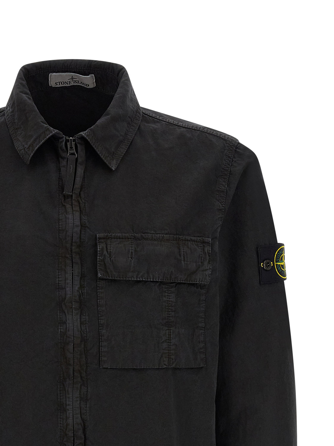 Black Cotton Blouse