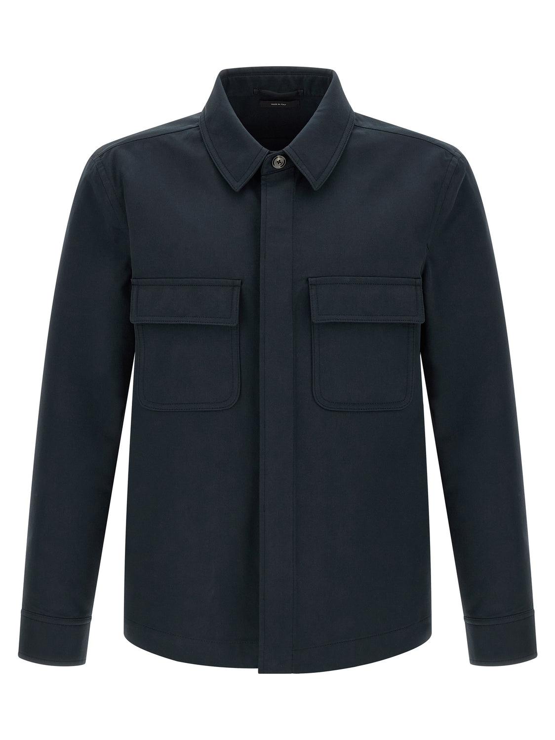 Blue Cotton Blouse