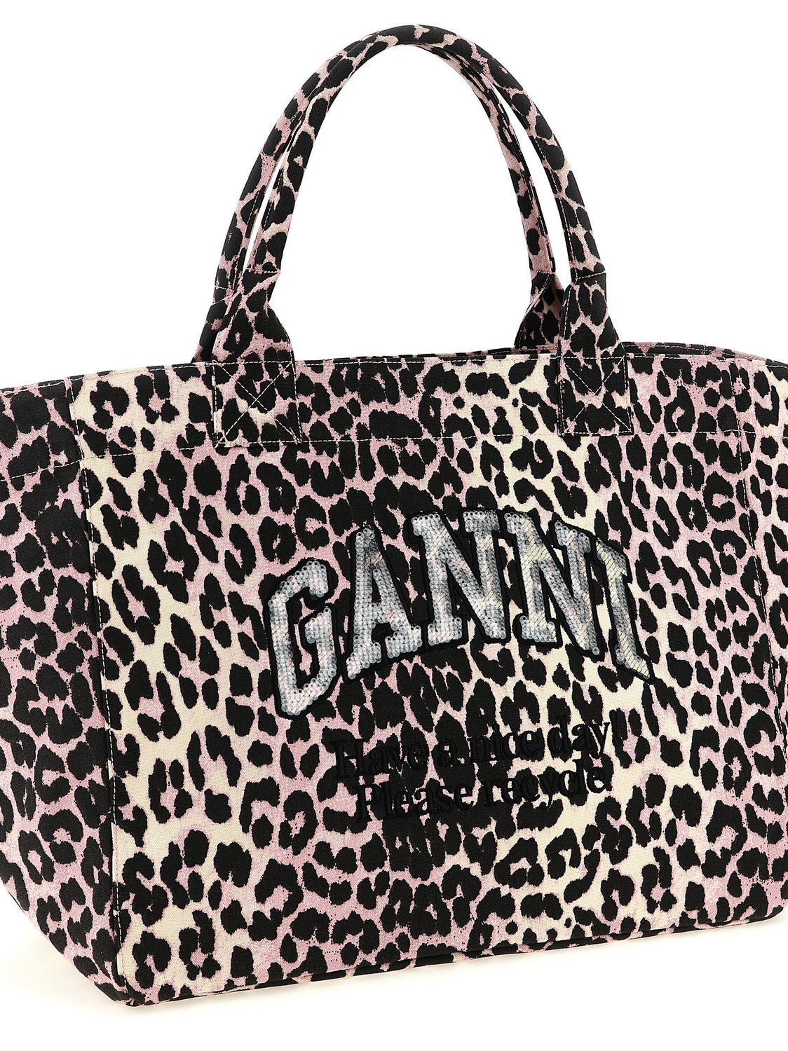 Multicolor Recycled Cotton Tote Bag