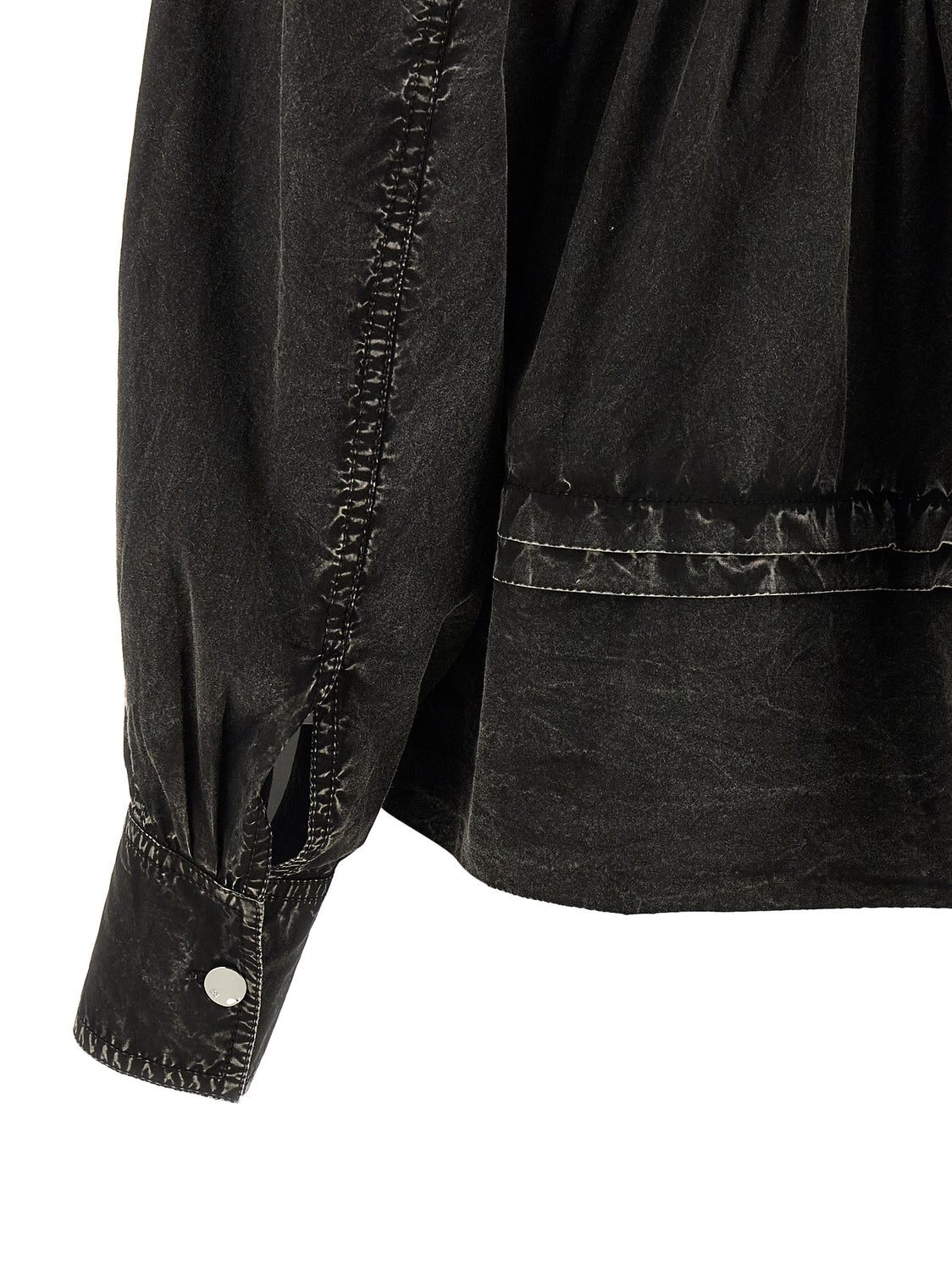 Black Organic Cotton Blouse