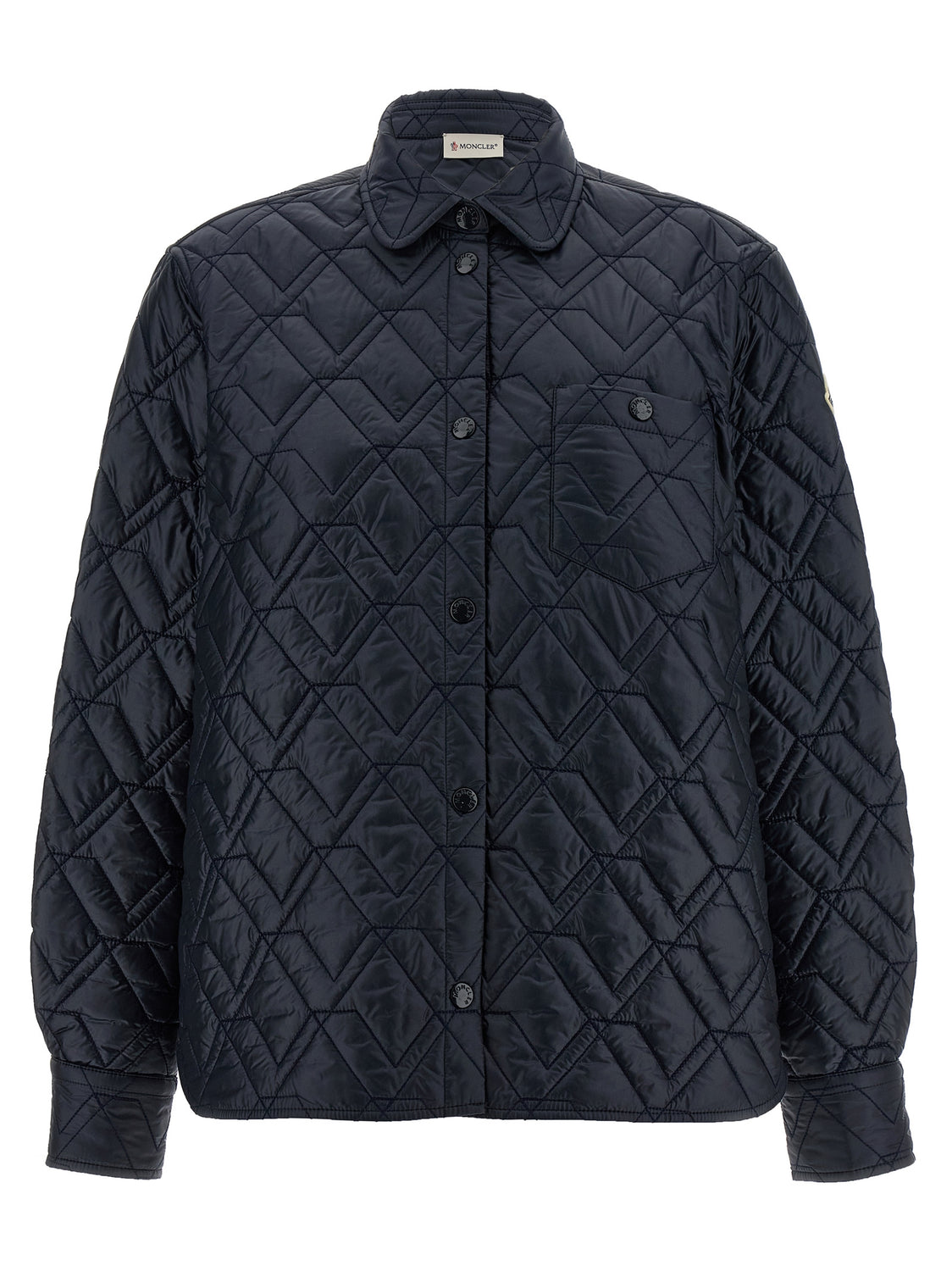 Blue Polyamide Shell Jacket