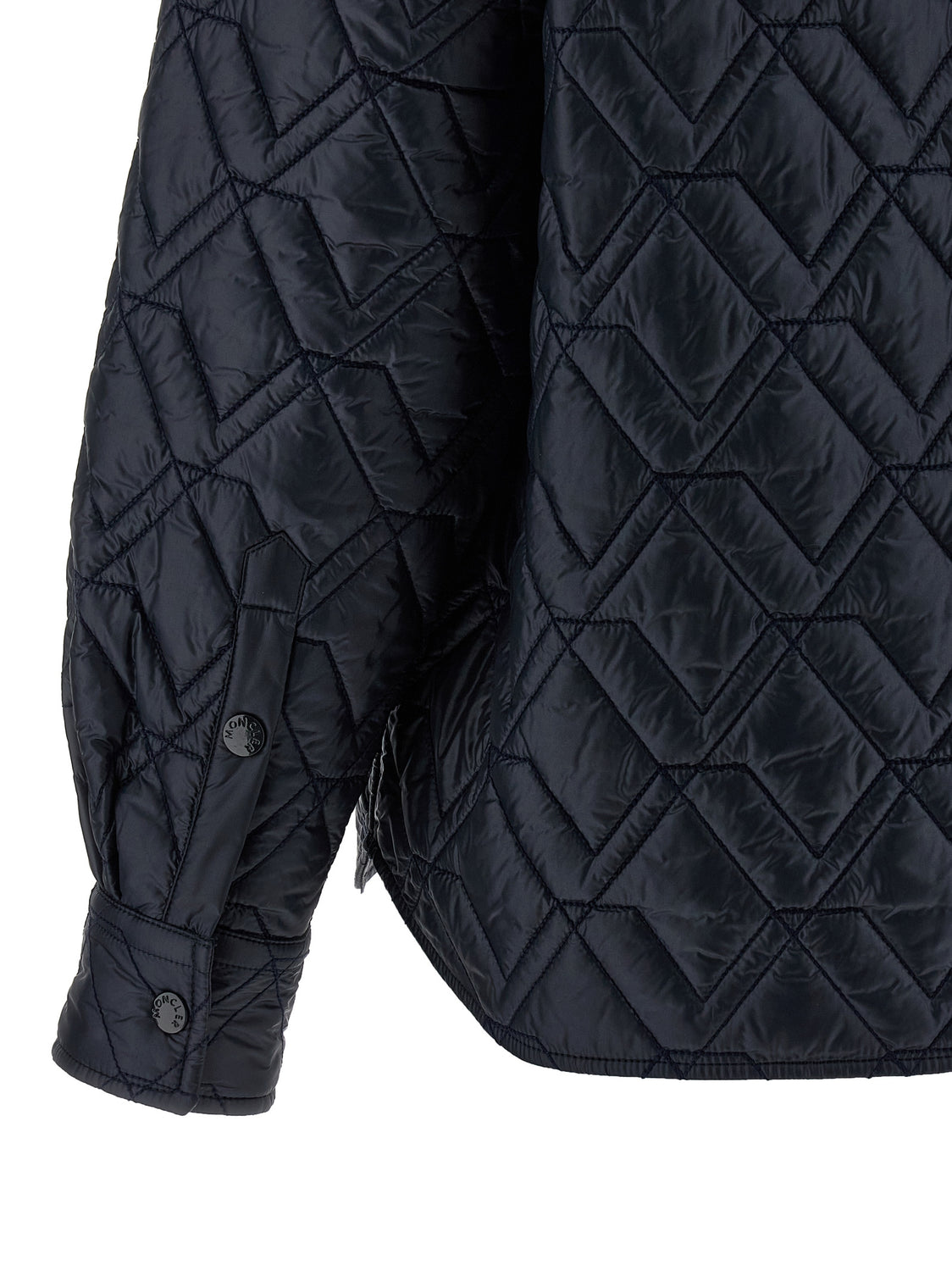Blue Polyamide Shell Jacket