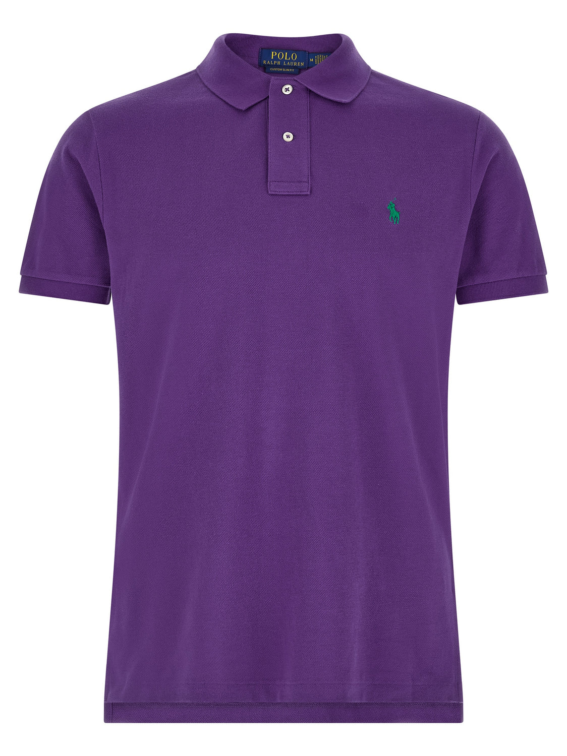 Purple Cotton Polo Shirt