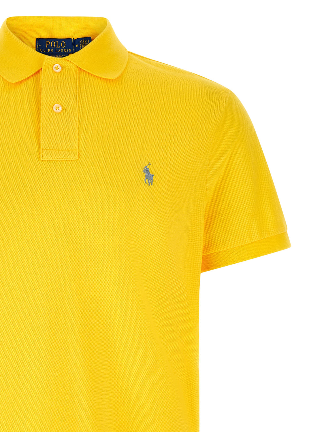 Bicolor Cotton Polo Shirt