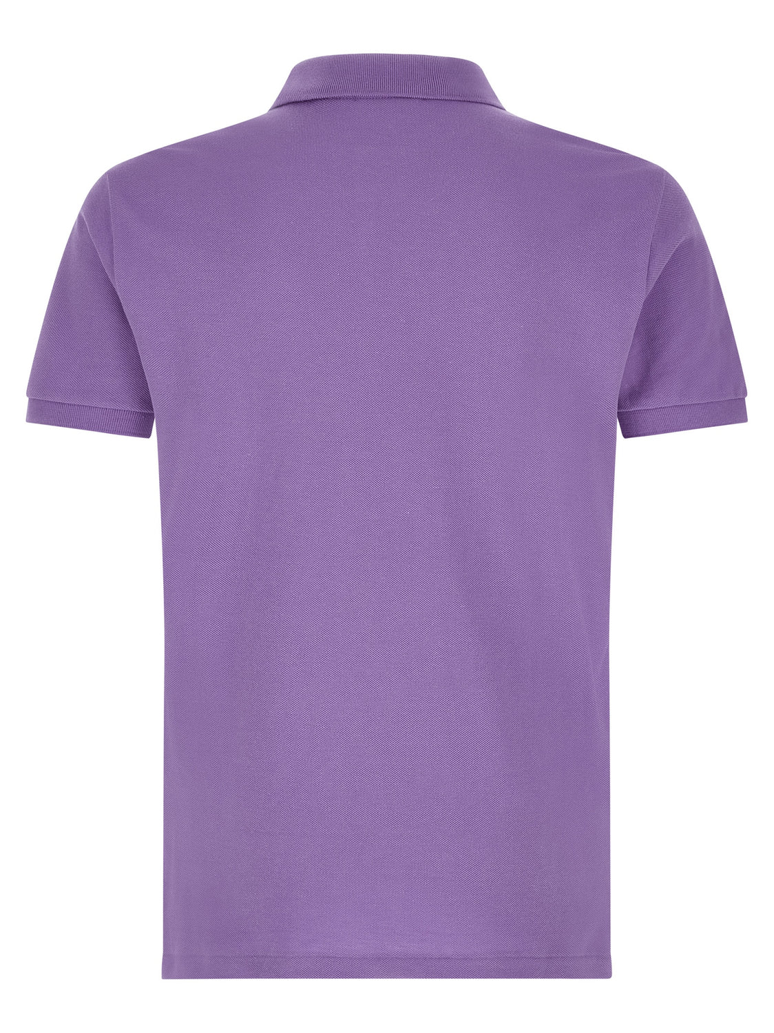 Purple Cotton Polo Shirt