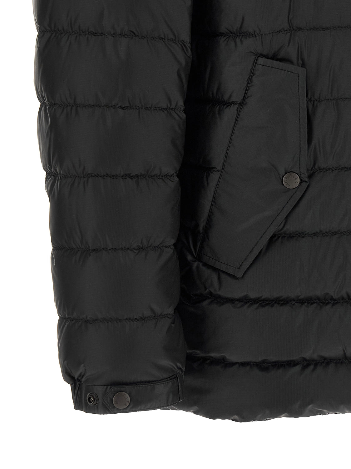 Black Polyamide Parka