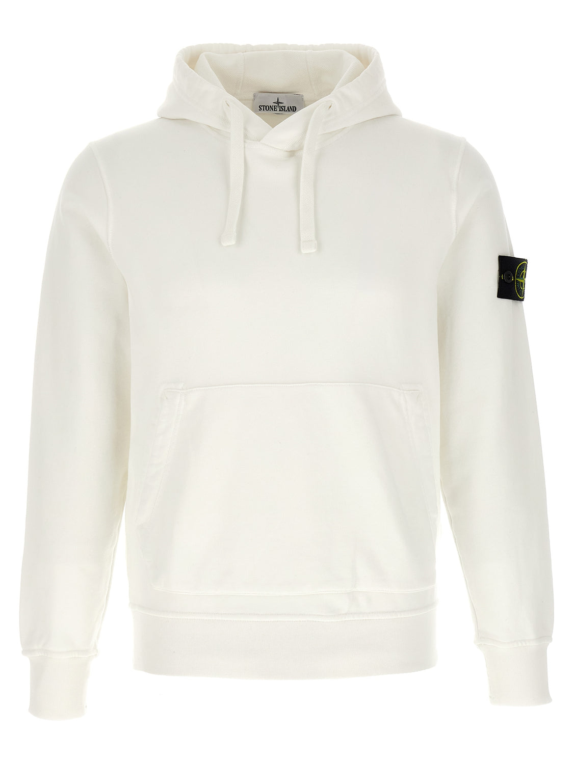 White Cotton Sweatshirt