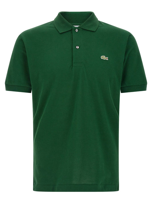 Bicolor Cotton Polo Shirt