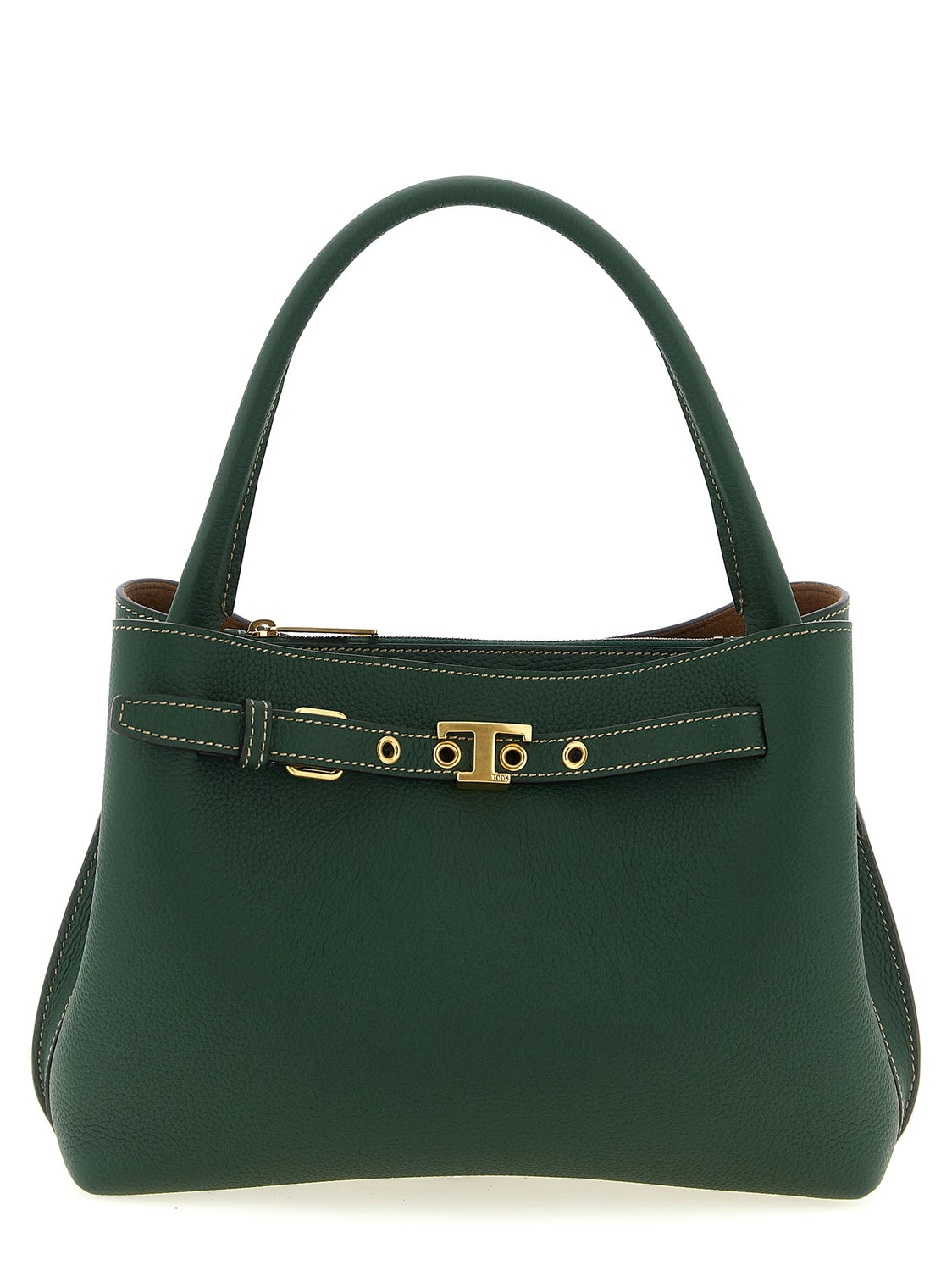 Bicolor Calfskin Handbag