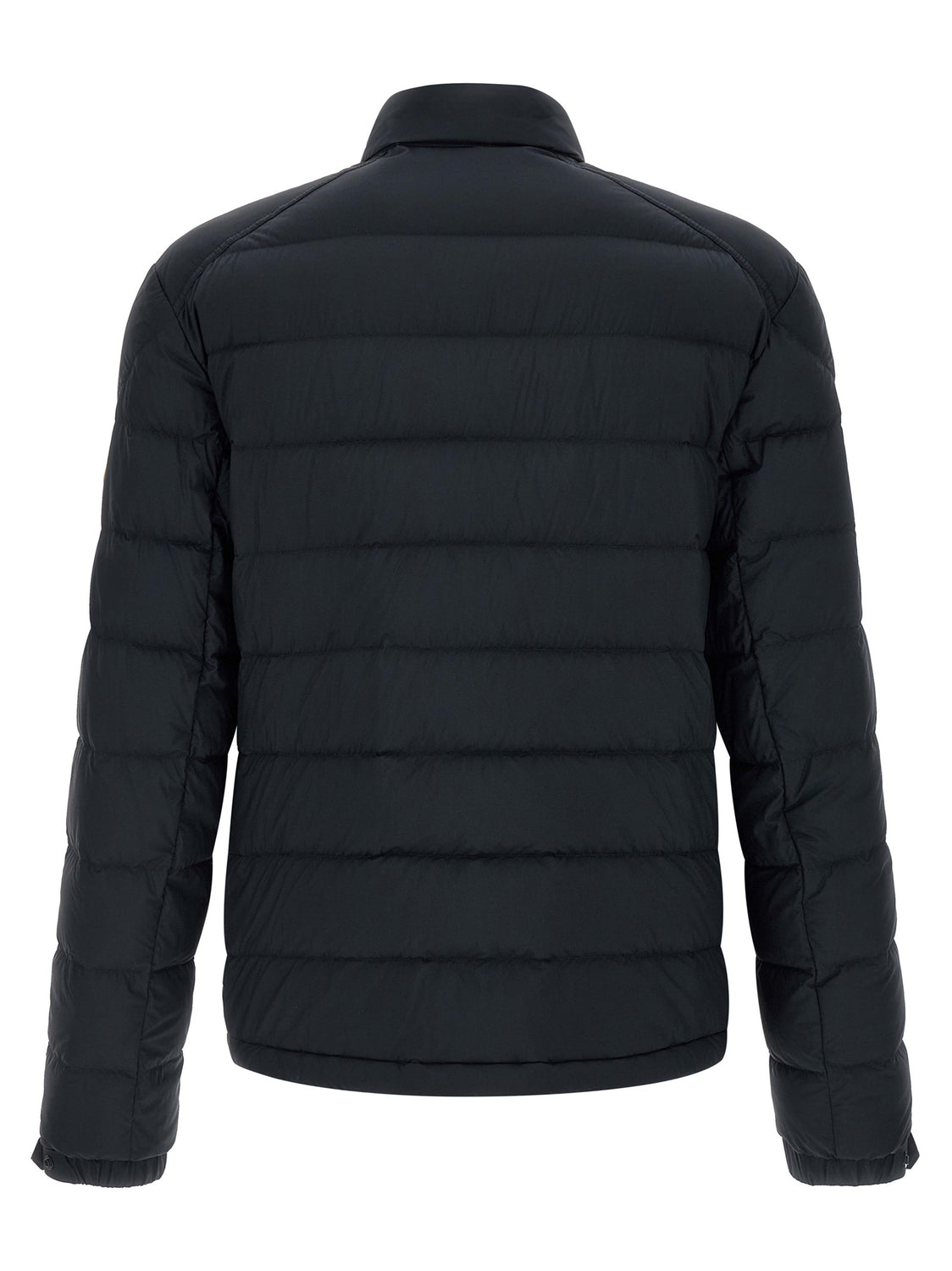 Blue Polyamide Full-Length Jacket