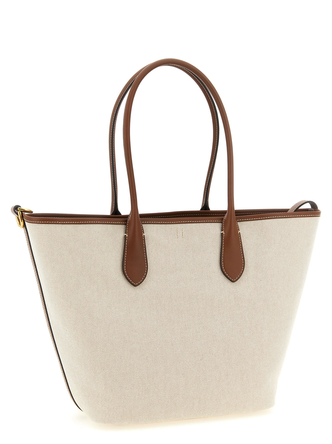 Brown Cotton Tote Bag