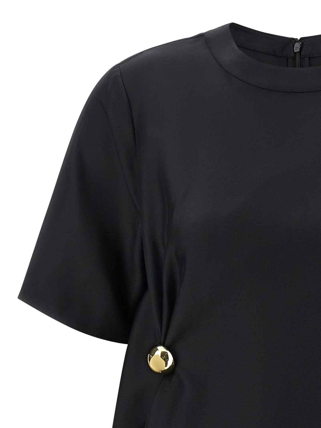 Black Silk Blouse