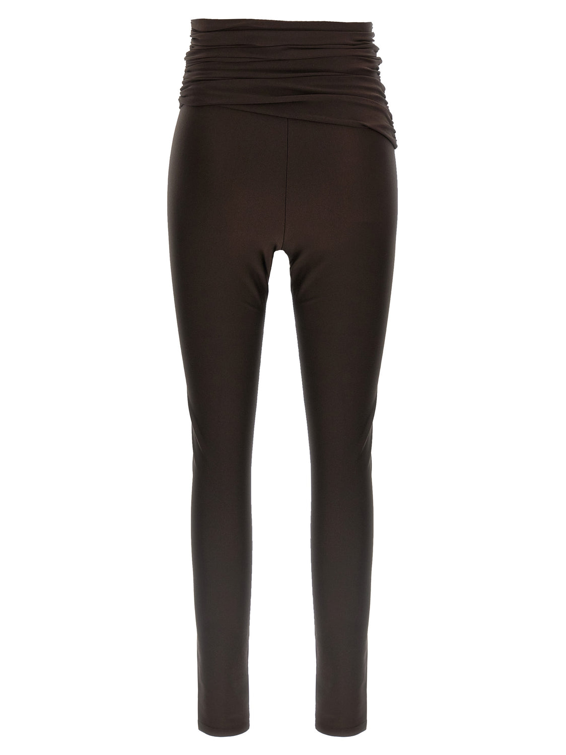 Brown Polyamide Leggings