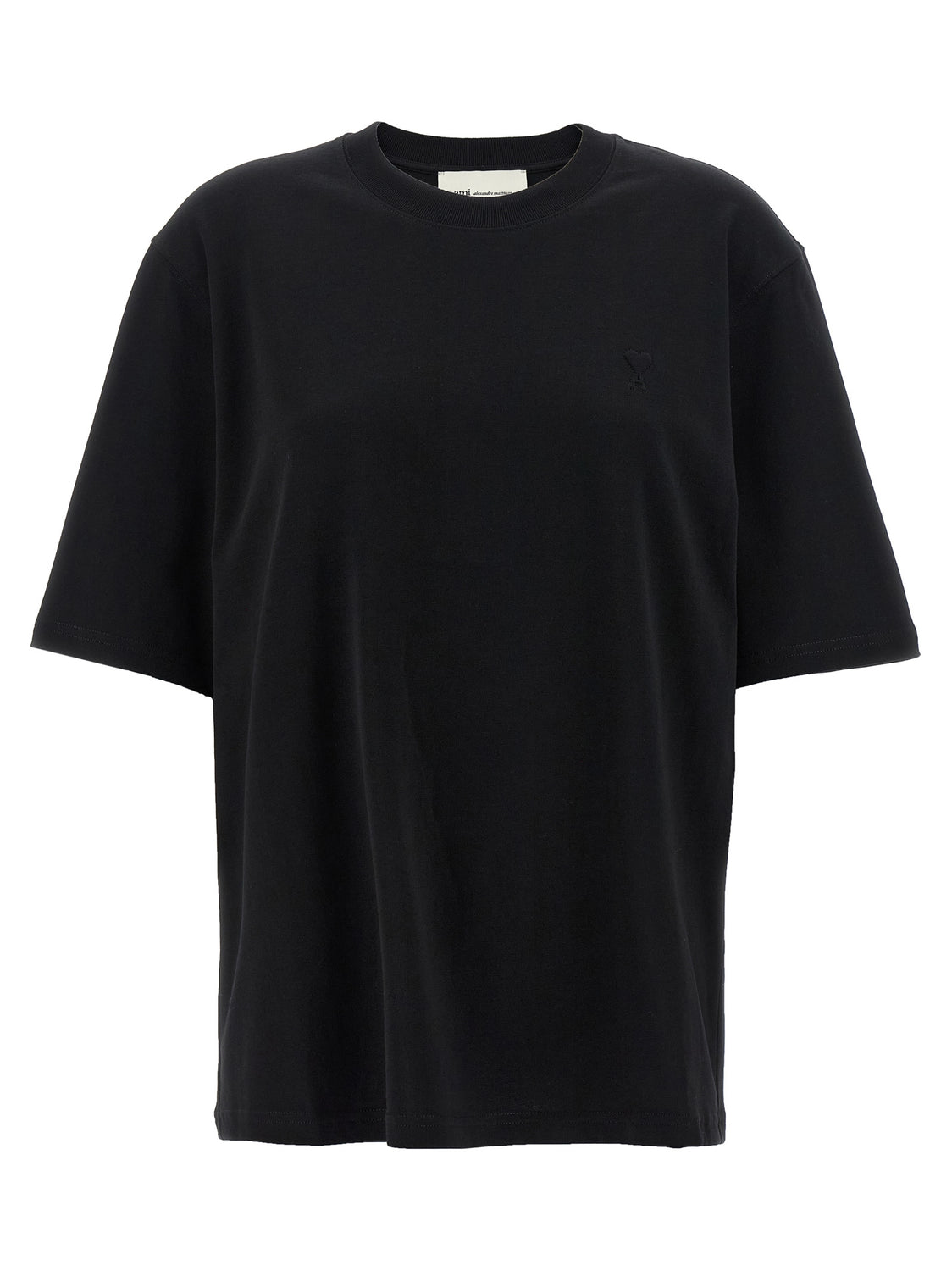 Black Cotton T-Shirt