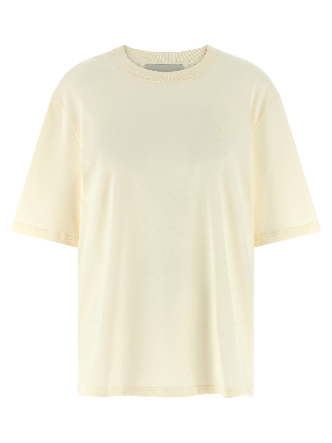 Beige Cotton T-Shirt