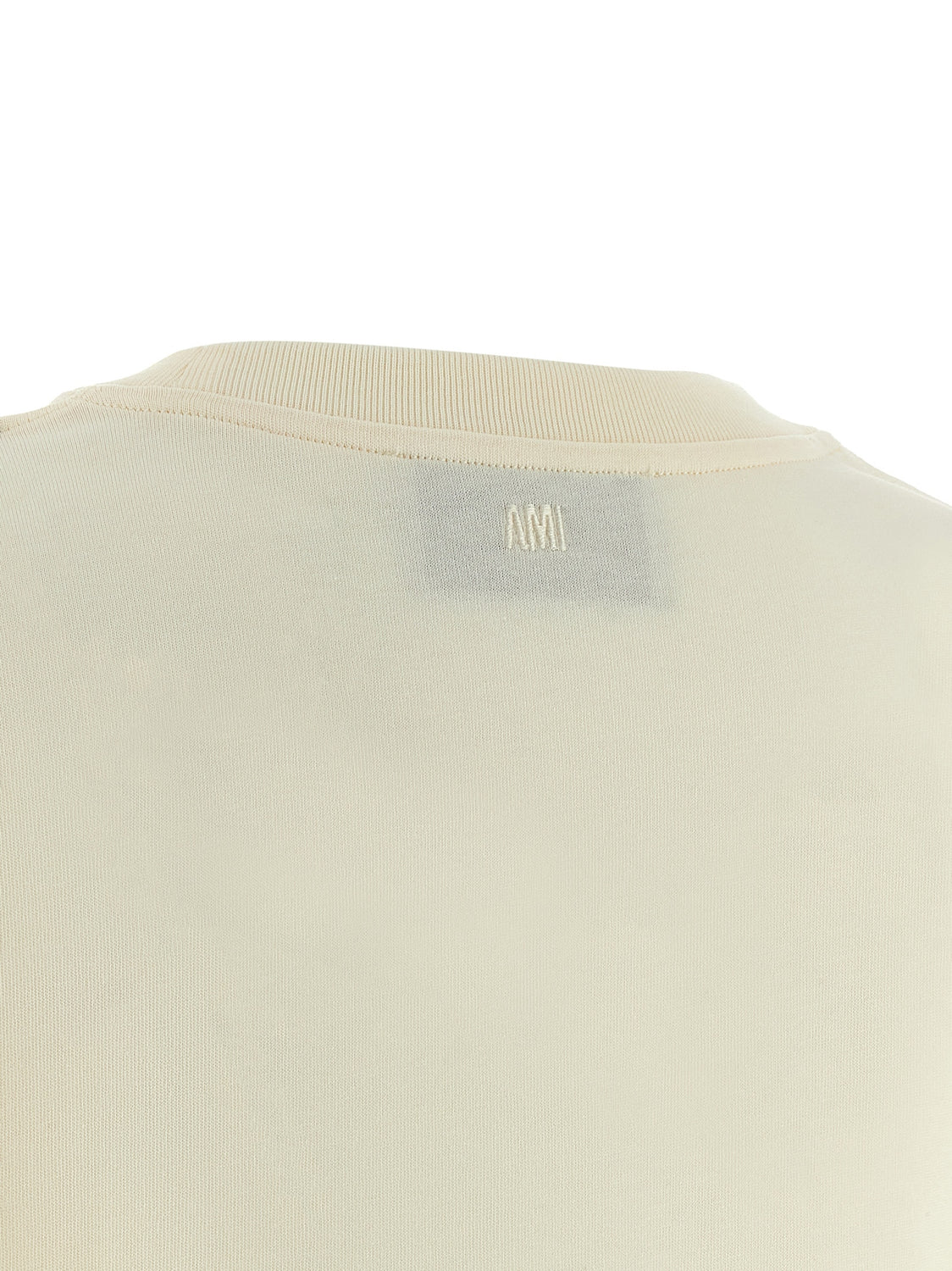 Beige Cotton T-Shirt