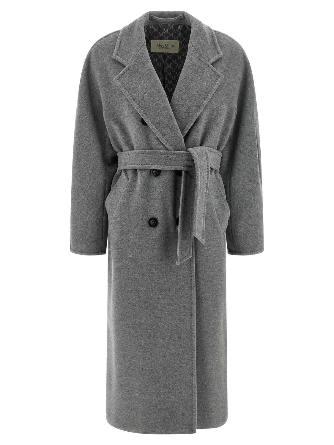 Gray Virgin Wool Coat