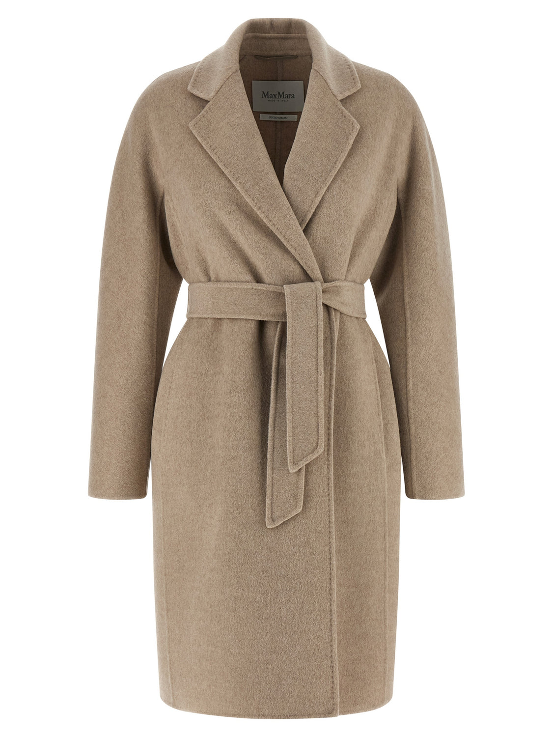 Beige Cashmere Coat