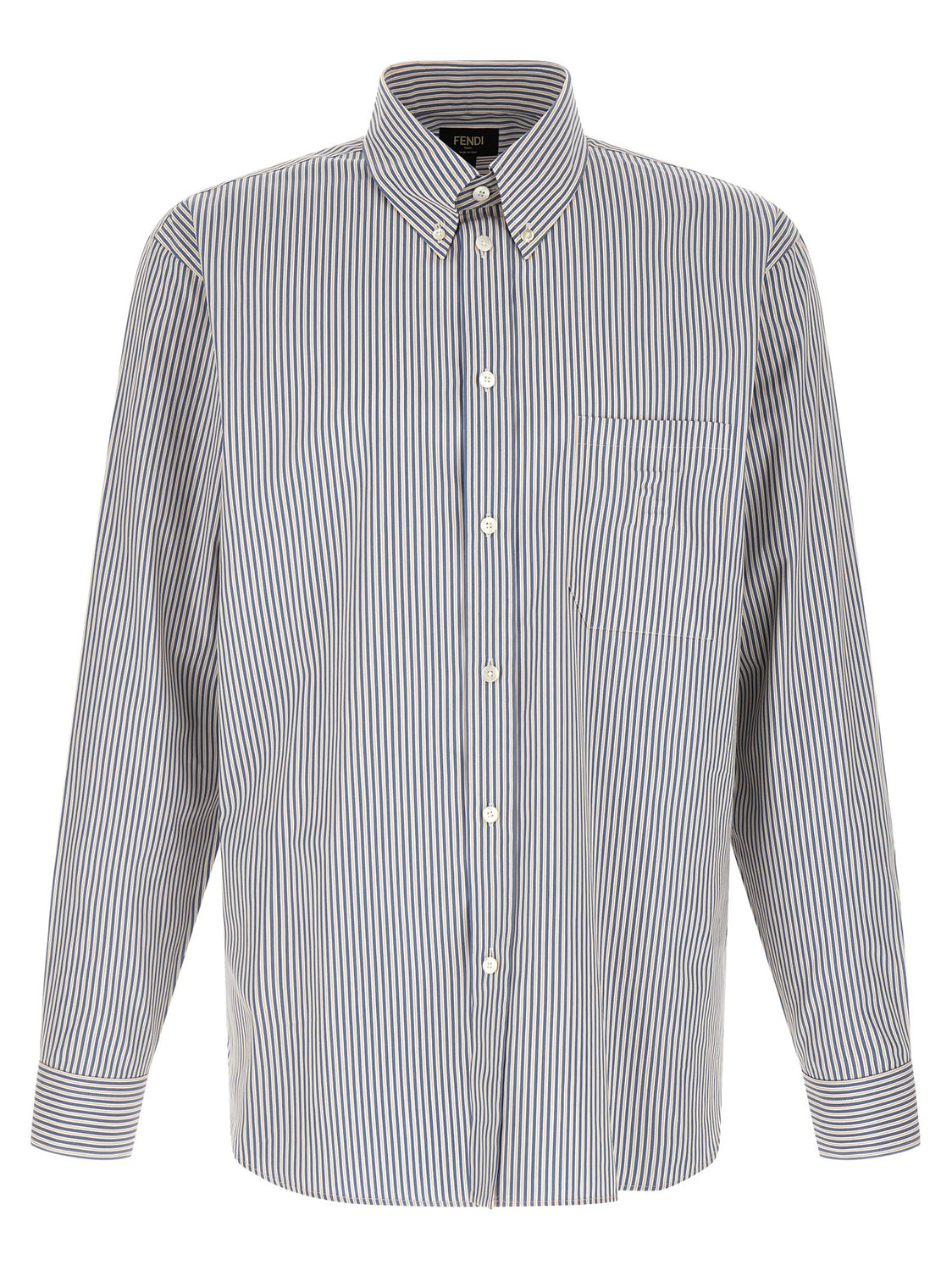 Blue Cotton Blouse