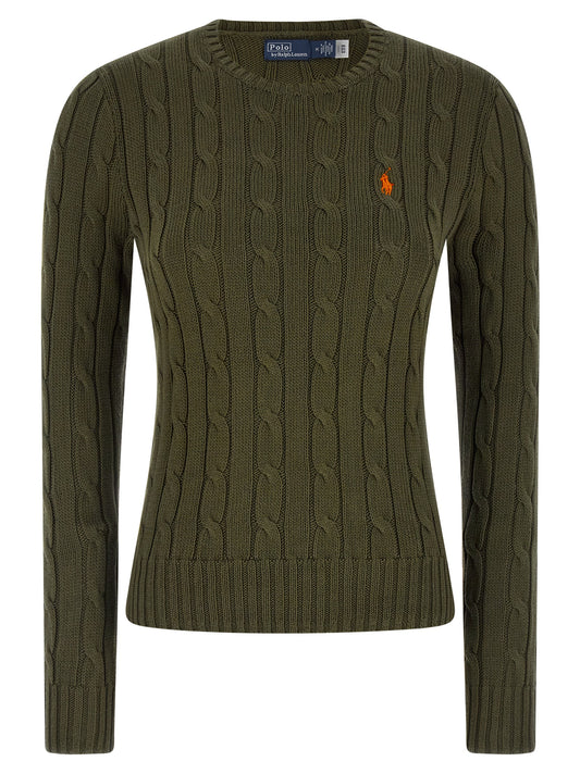 Bicolor Cotton Cardigan