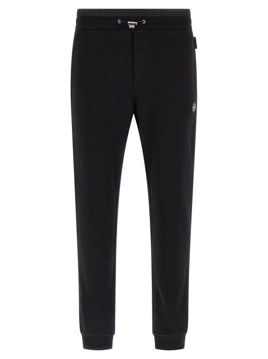 Black Cotton Joggers (Workout Pants)