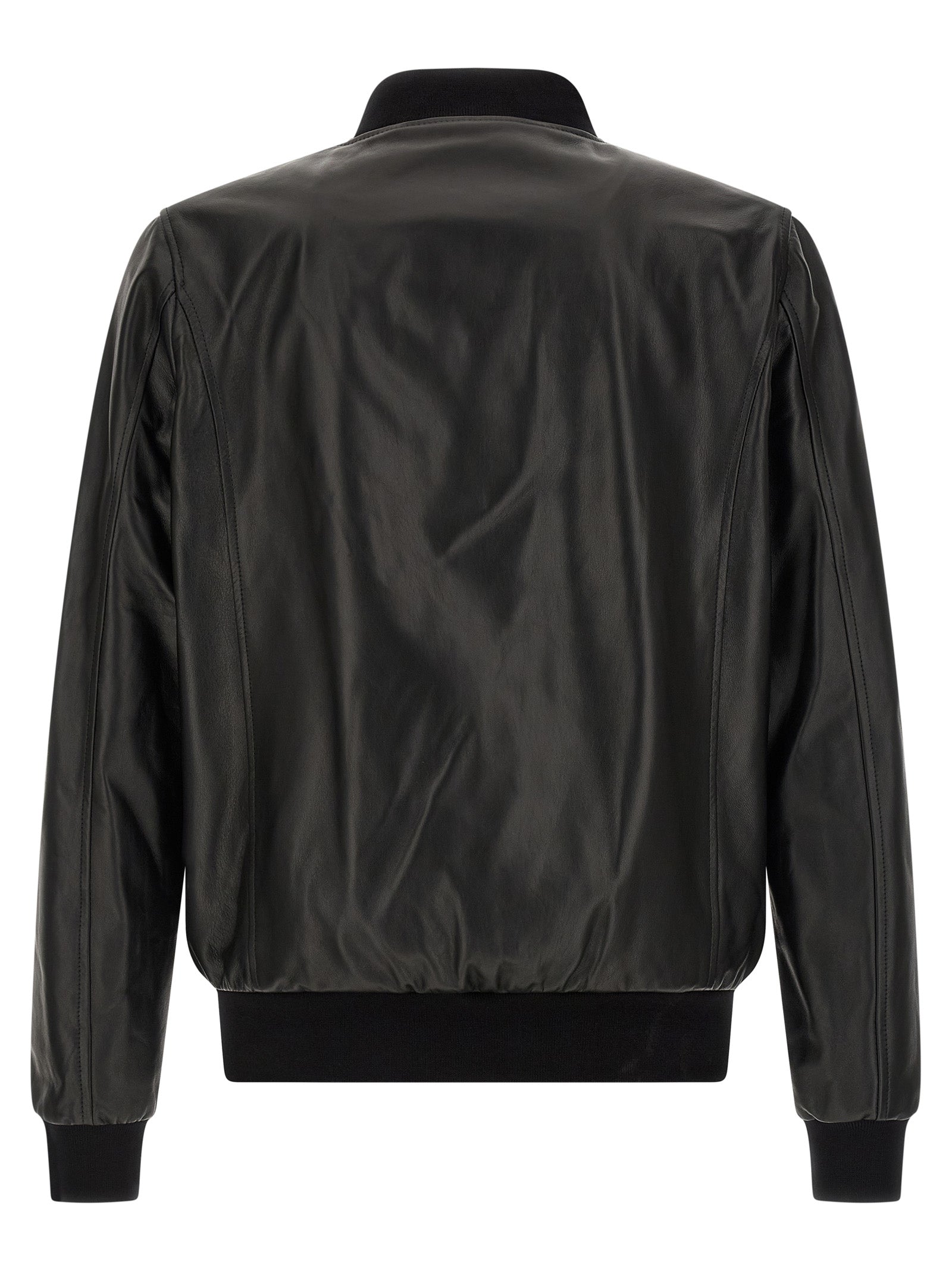 Black Lambskin Leather Jacket