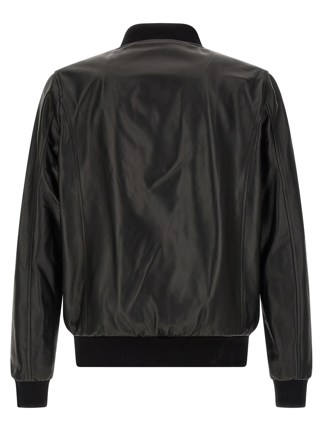Black Lambskin Leather Jacket
