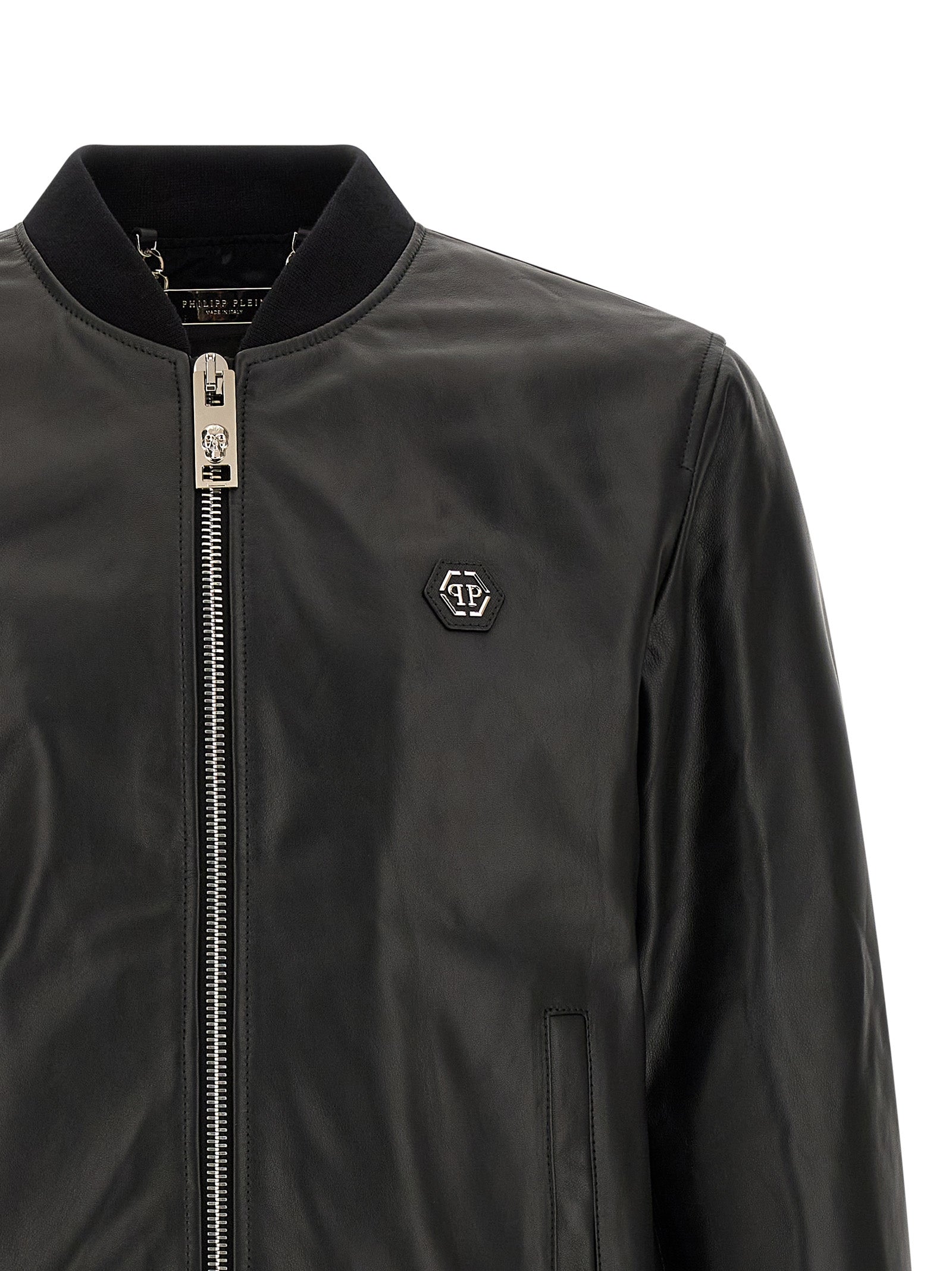 Black Lambskin Leather Jacket
