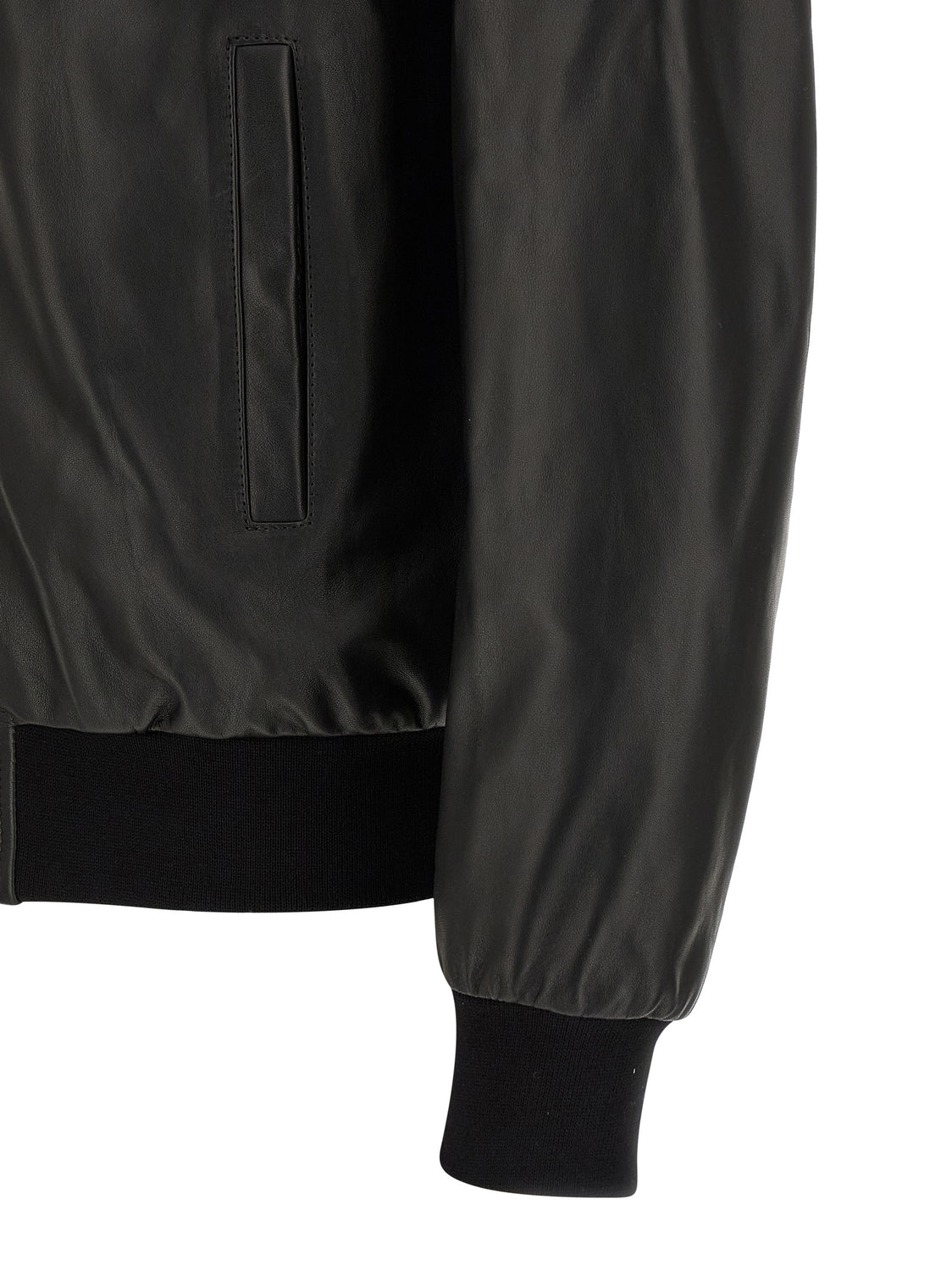 Black Lambskin Leather Jacket
