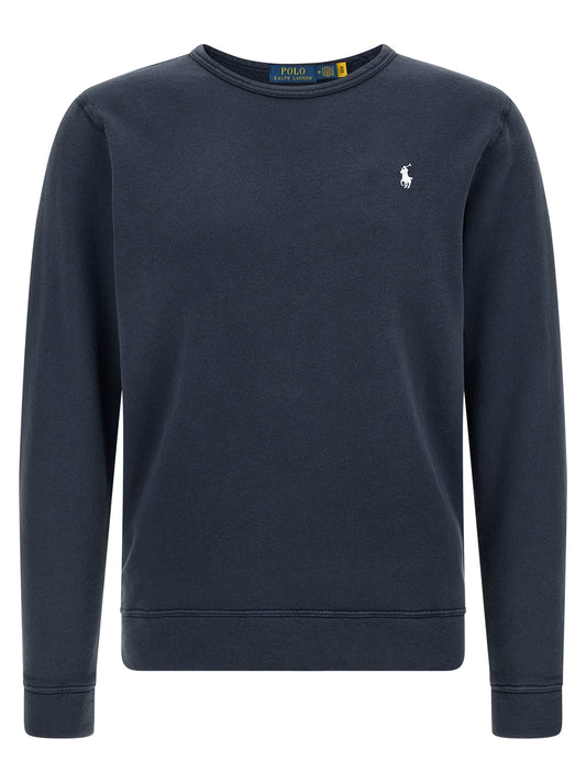 Blue Cotton Sweatshirt