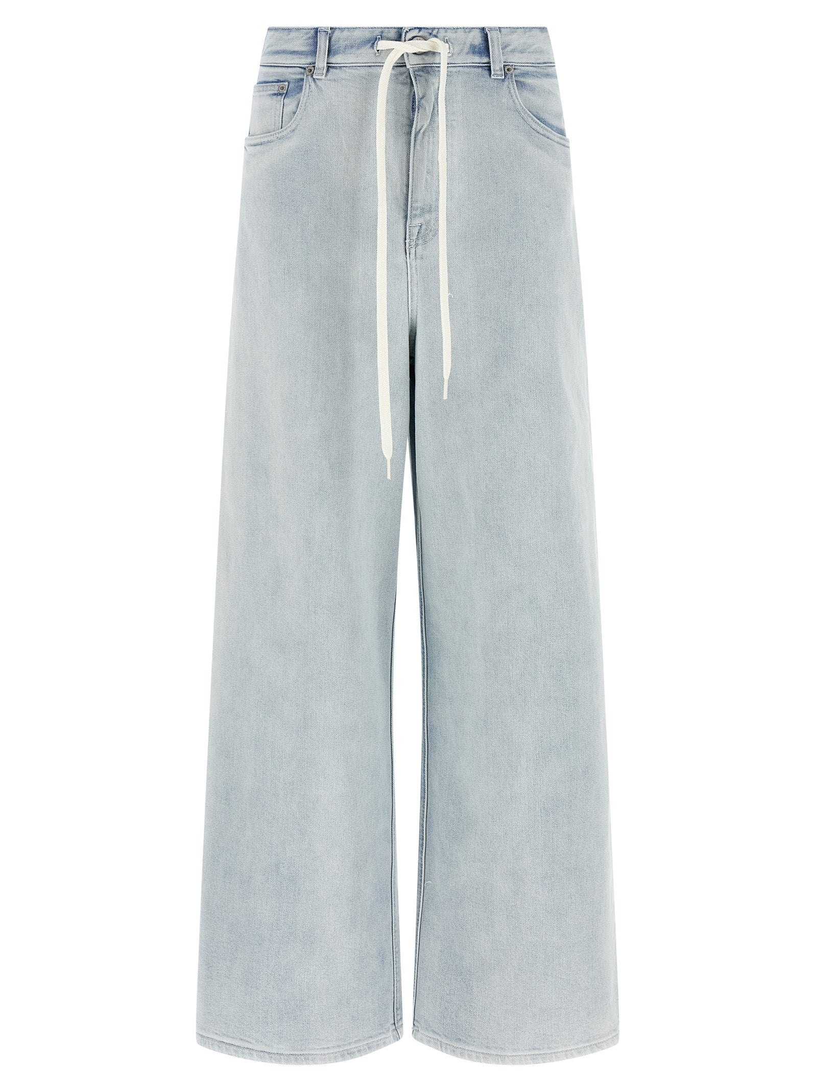 Blue Cotton Jeans Denim