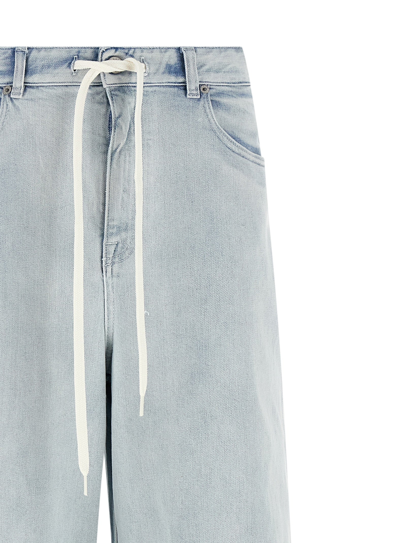 Blue Cotton Jeans Denim