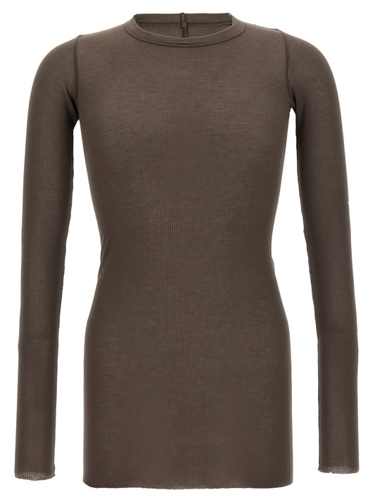 Gray Viscose T-Shirt