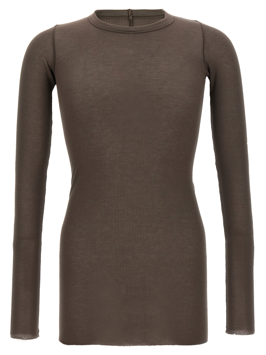 Gray Viscose T-Shirt