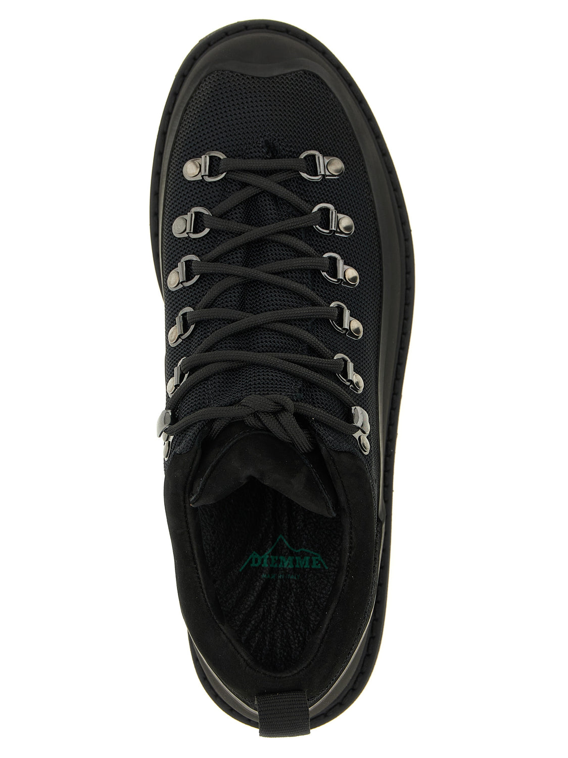 Black Polyamide Ankle Boots