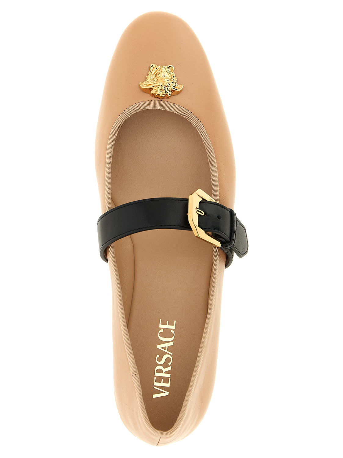 Multicolor Lamb Leather Ballet Flats