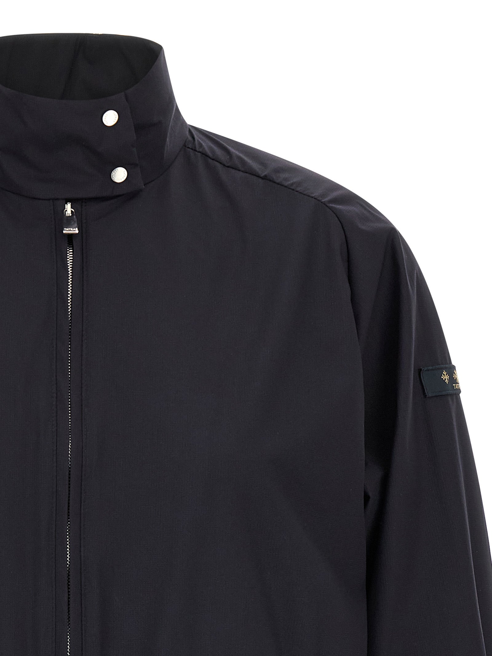 Blue Nylon Shell Jacket