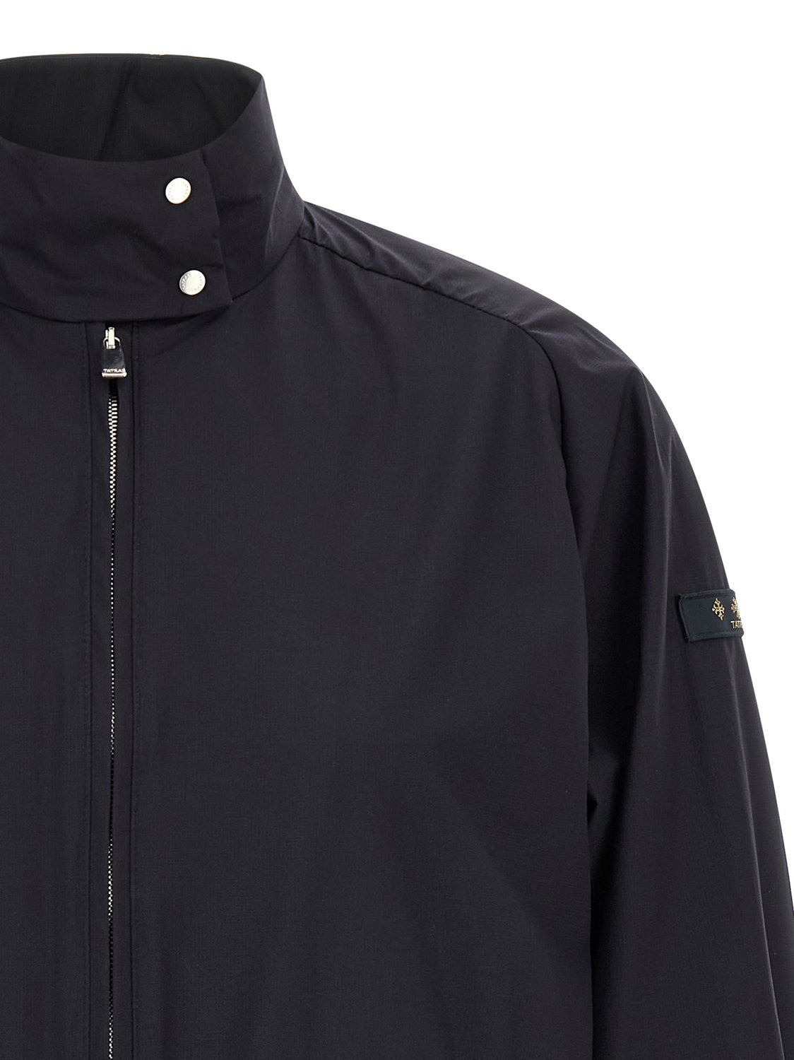 Blue Nylon Shell Jacket