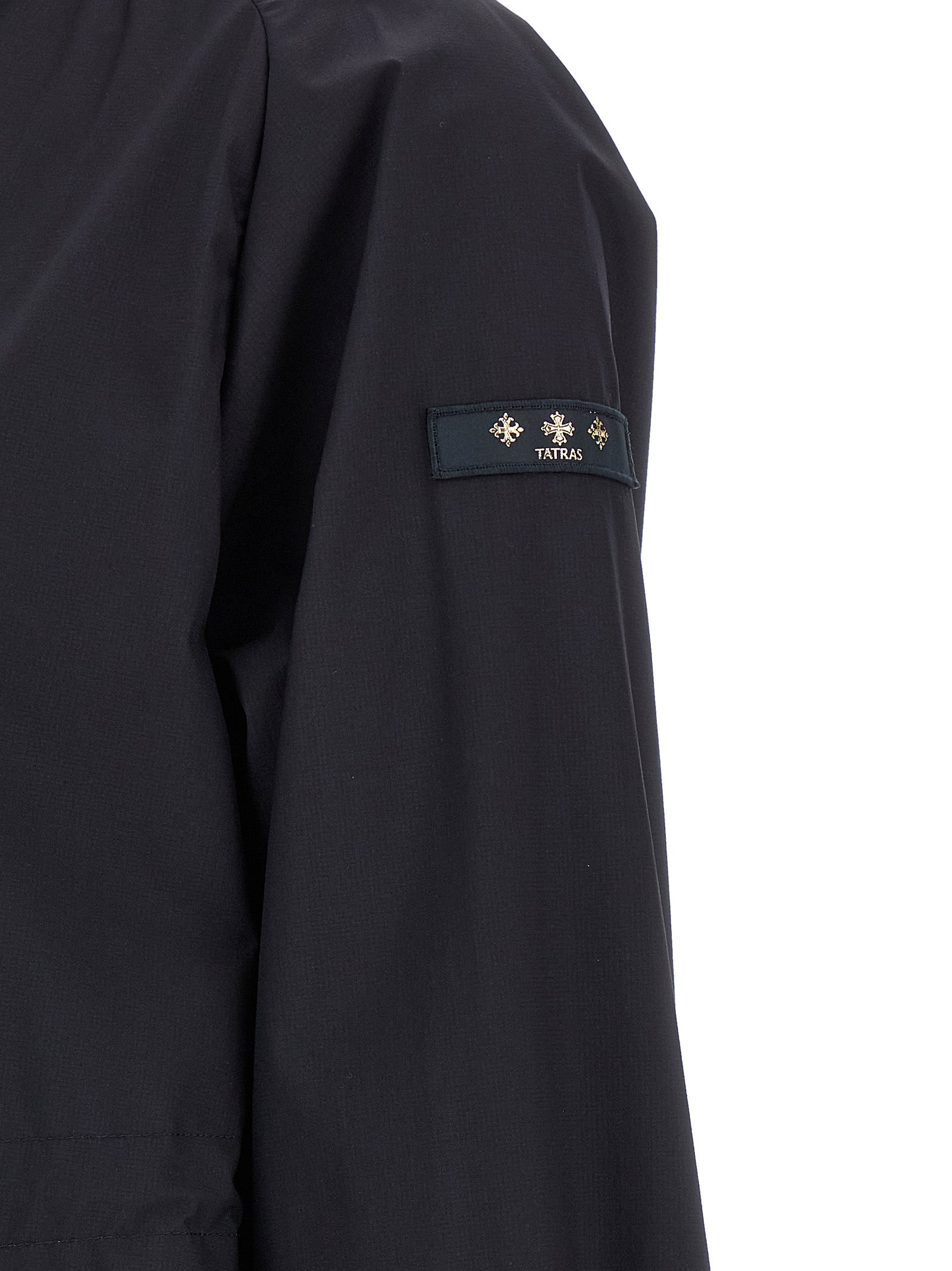 Blue Nylon Shell Jacket