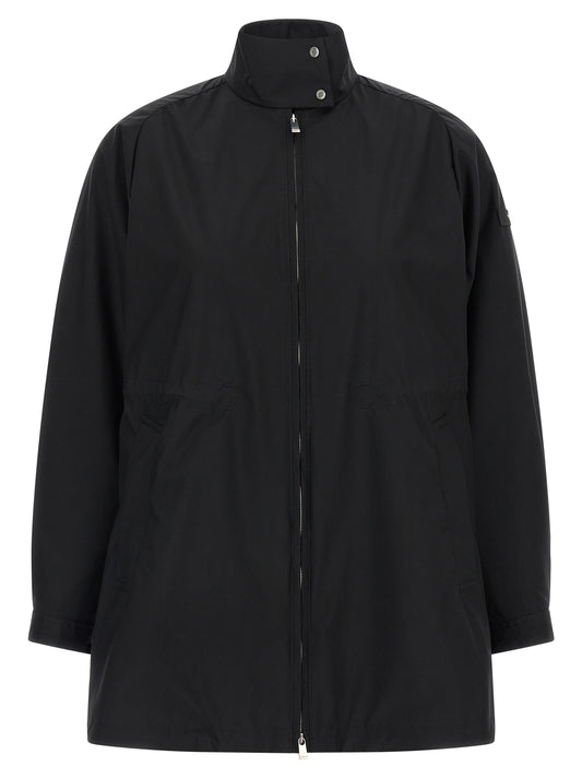 Black Nylon Shell Jacket