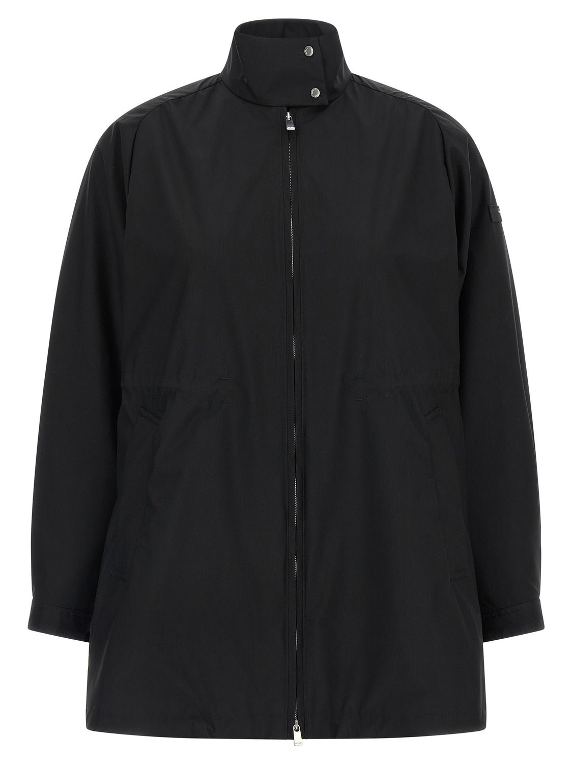 Black Nylon Shell Jacket
