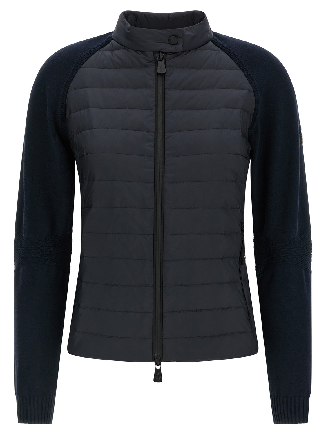 Blue Polyamide Cardigan