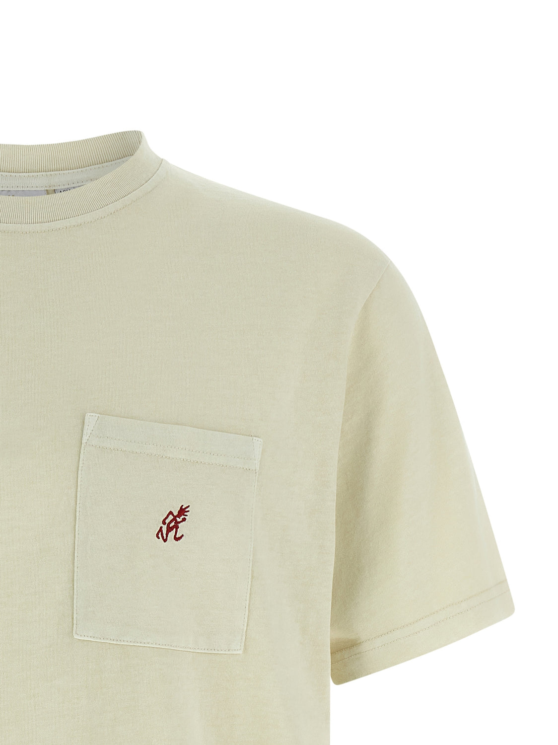 Beige Cotton T-Shirt