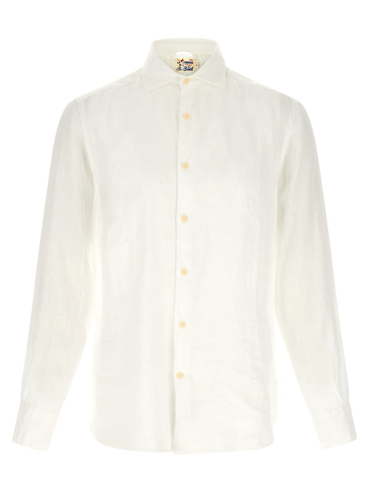 White Linen Blouse