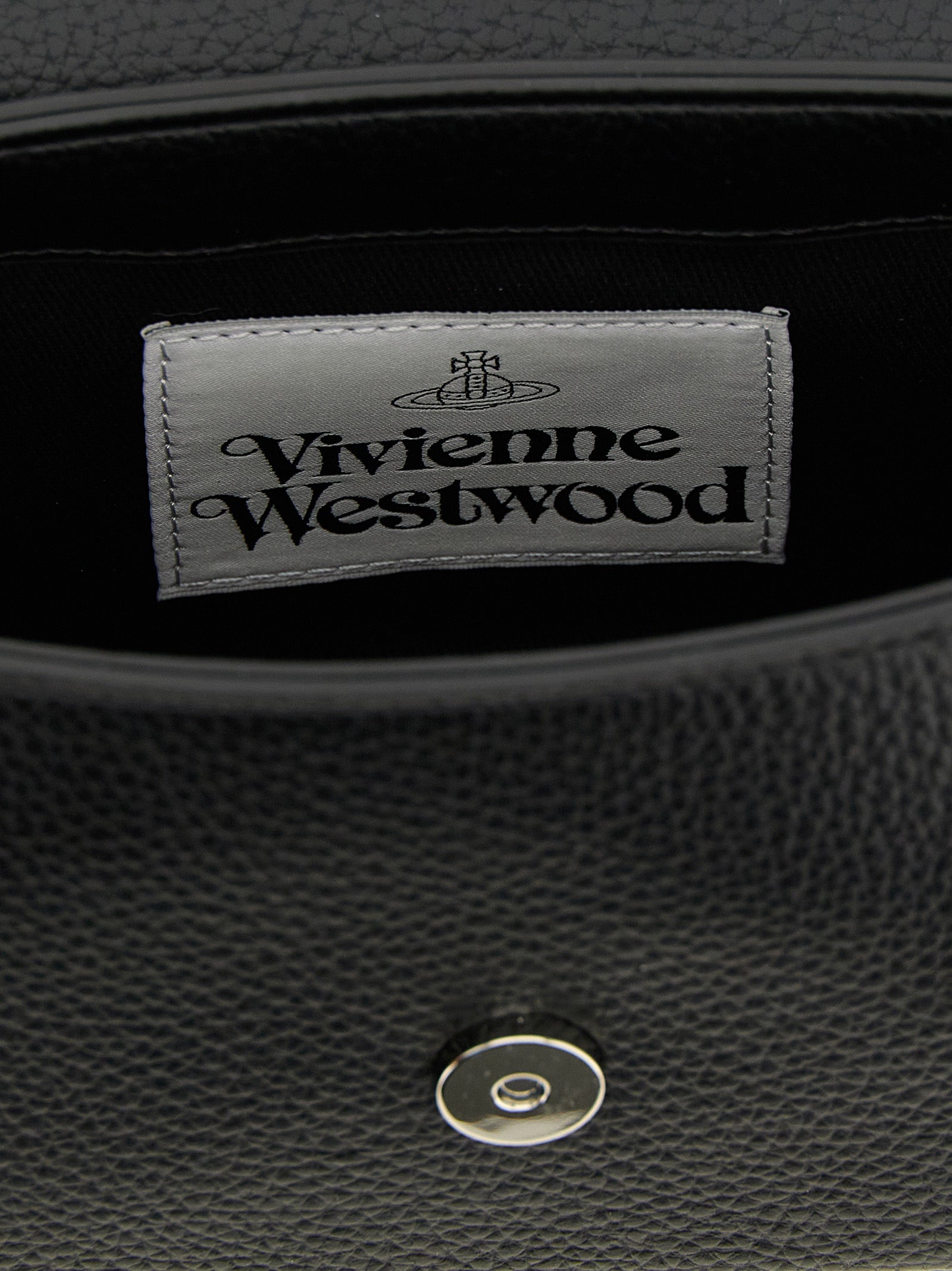 Black Polyethylene Shoulder Bag