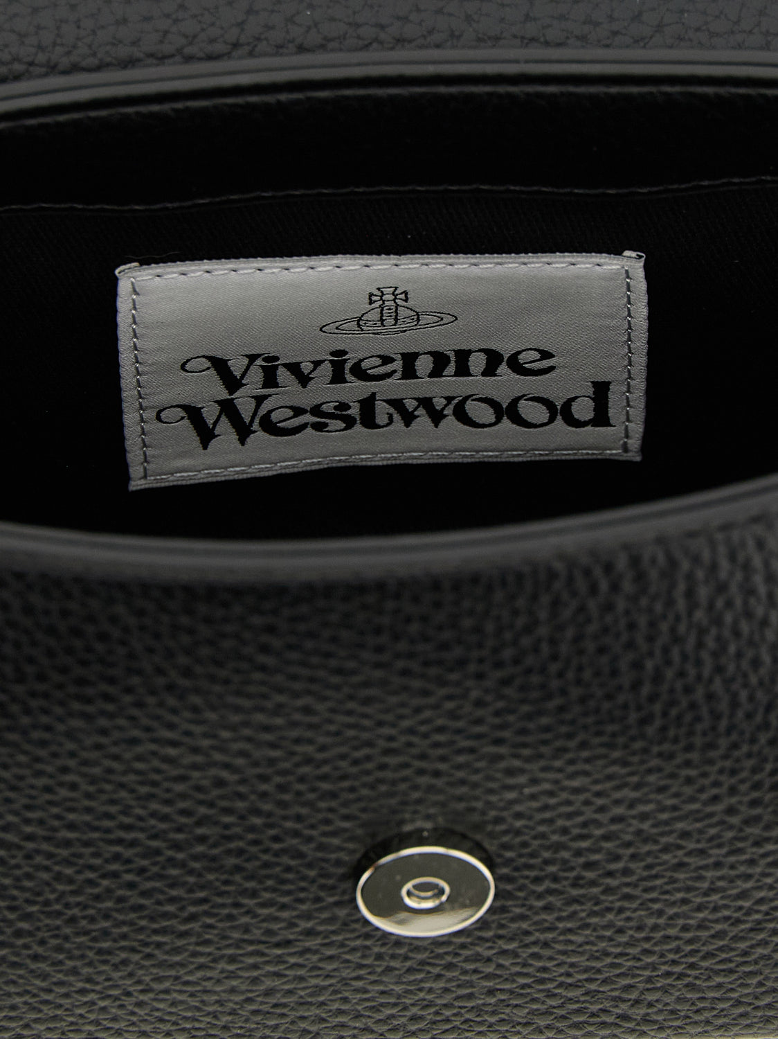 Black Polyethylene Shoulder Bag
