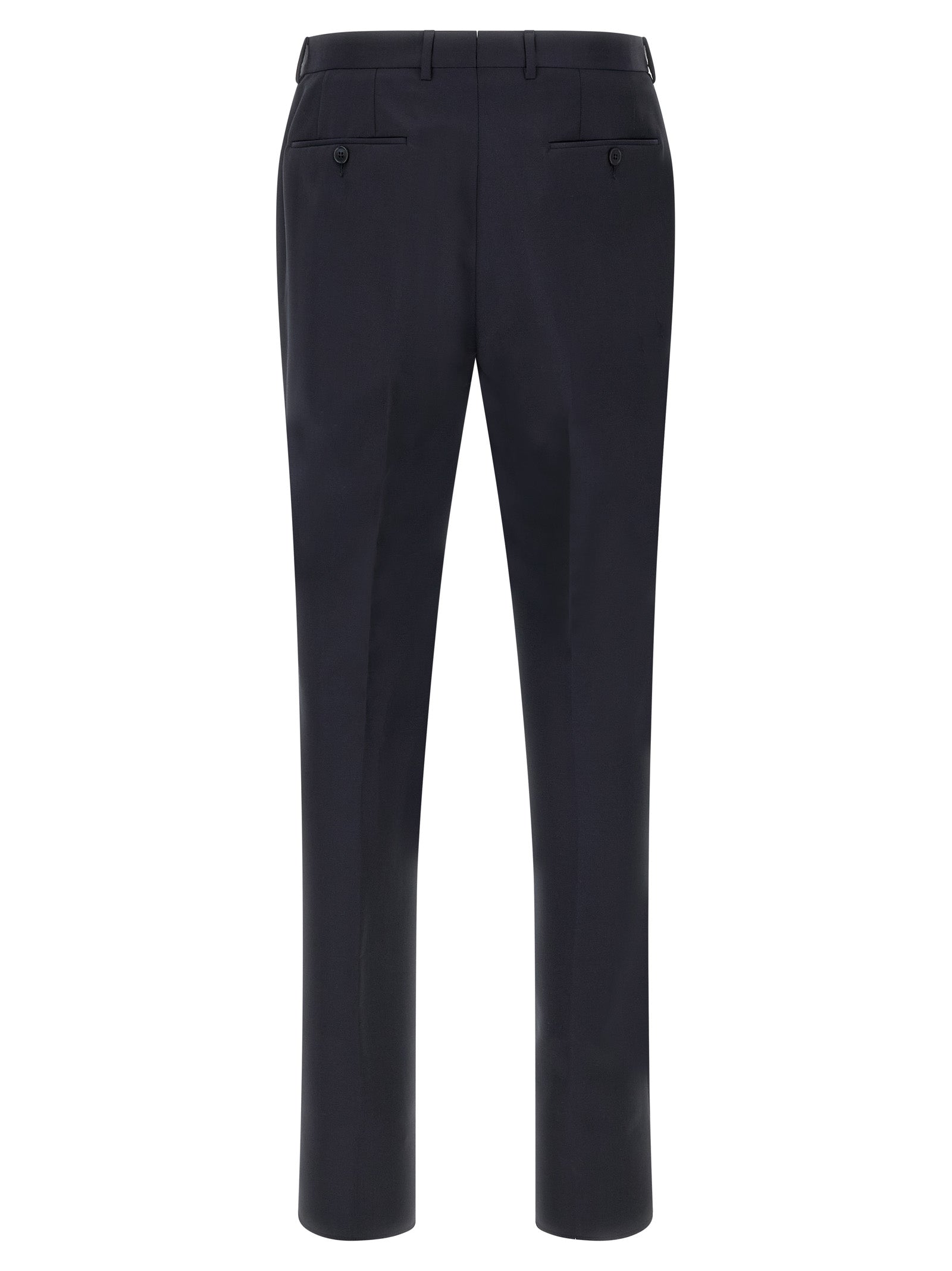 Blue Wool Two-Piece Suit