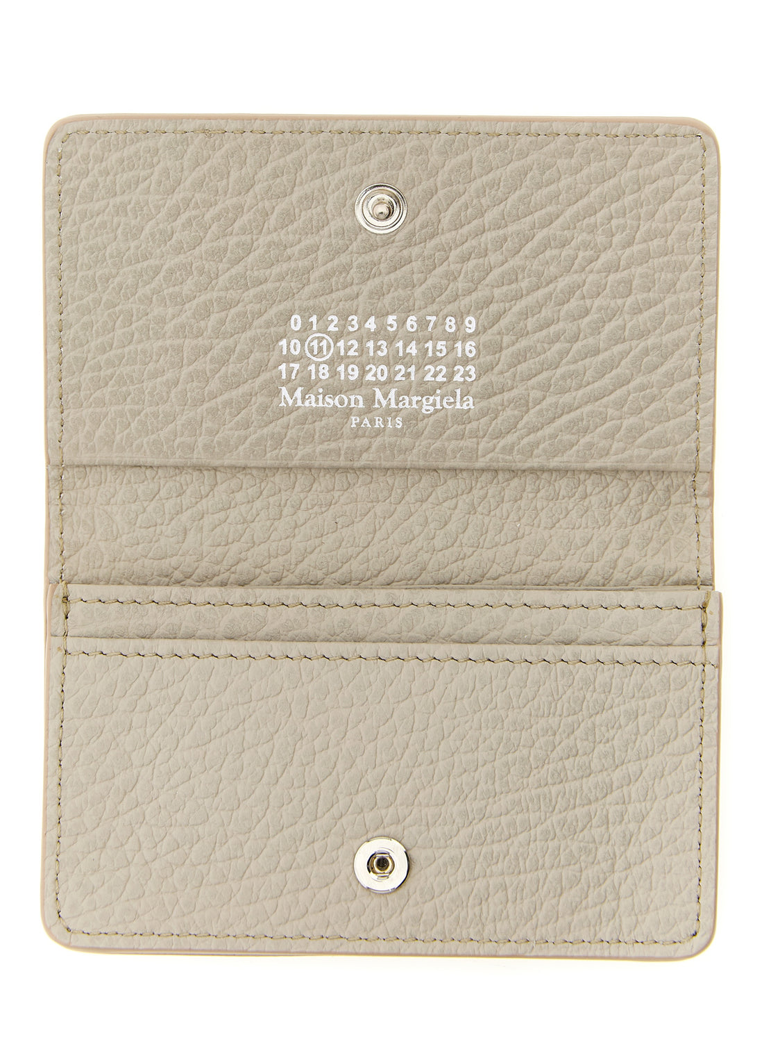 Gray Bovine Leather Cardholder