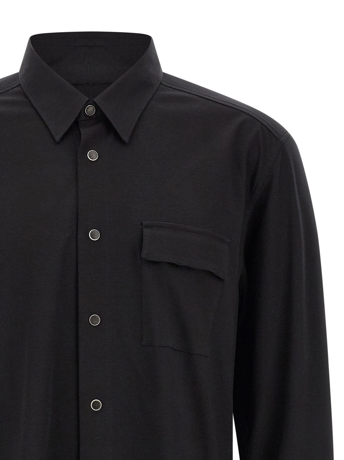 Black Cotton Blouse